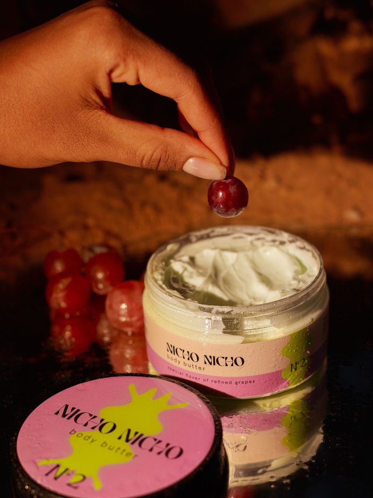 Крем nicho-nicho, фотографии для рекламы, съемка продукта от Виктории Дячок, Москва и Московская область