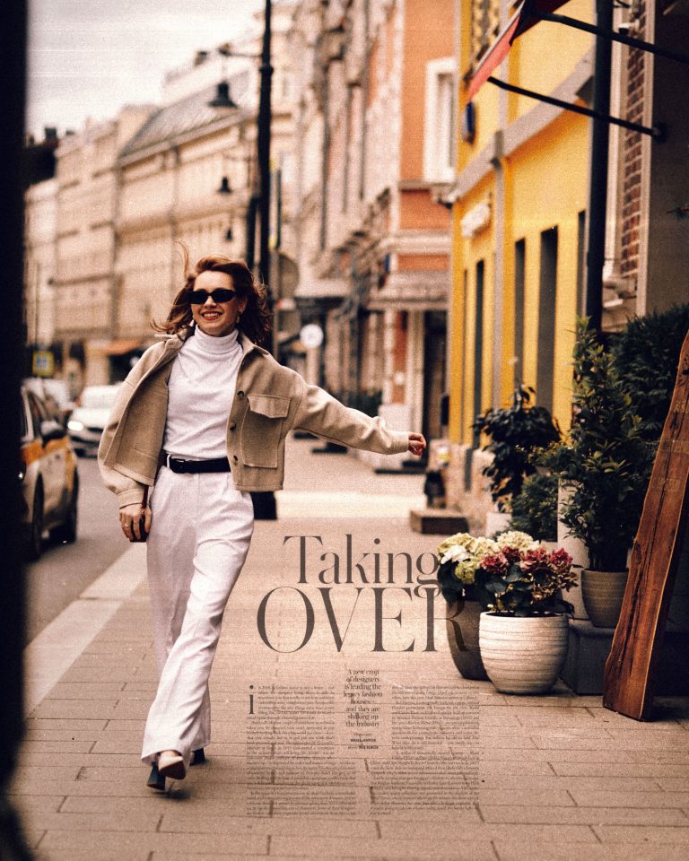 Фотосессия Дарьи на улице, естественная красота, Москва и область