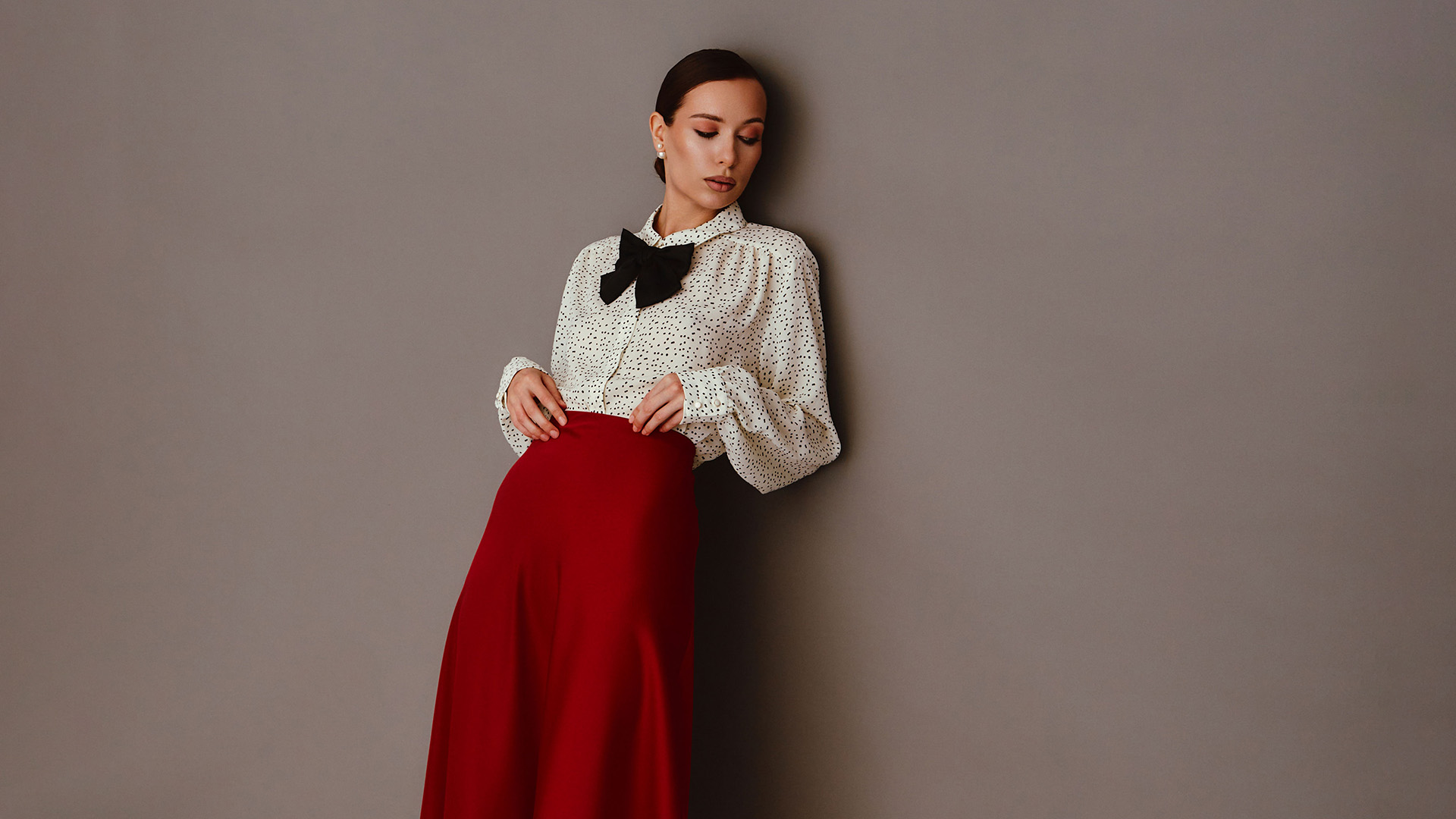 Одежда от бутика, lookbook с элегантными образами, съемка Виктории Дячок в Москве и Московской области